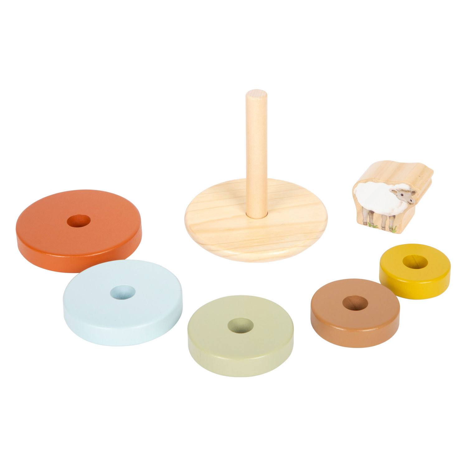 Small Foot Houten Stapeltoren Schaap