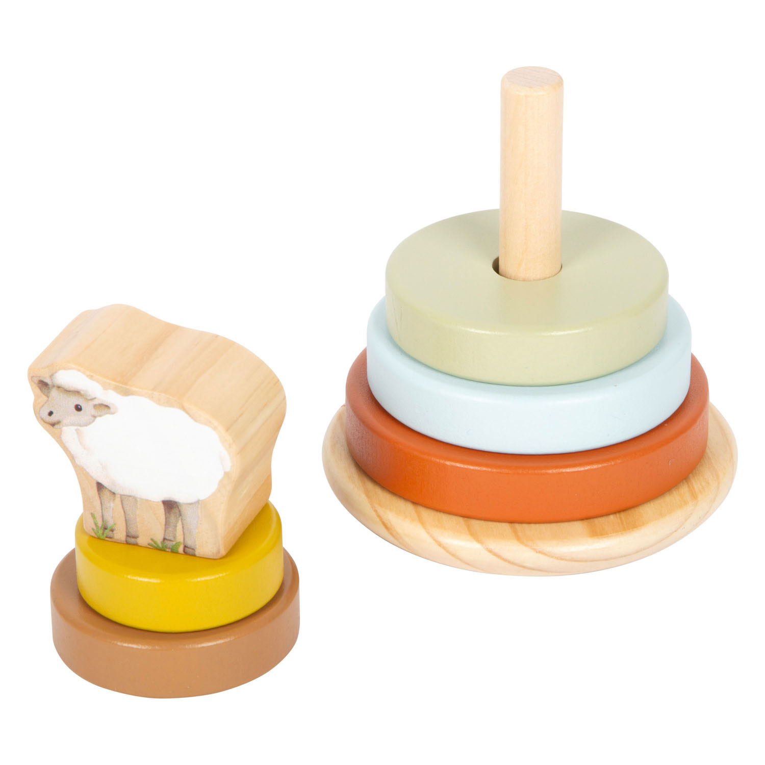 Small Foot Houten Stapeltoren Schaap