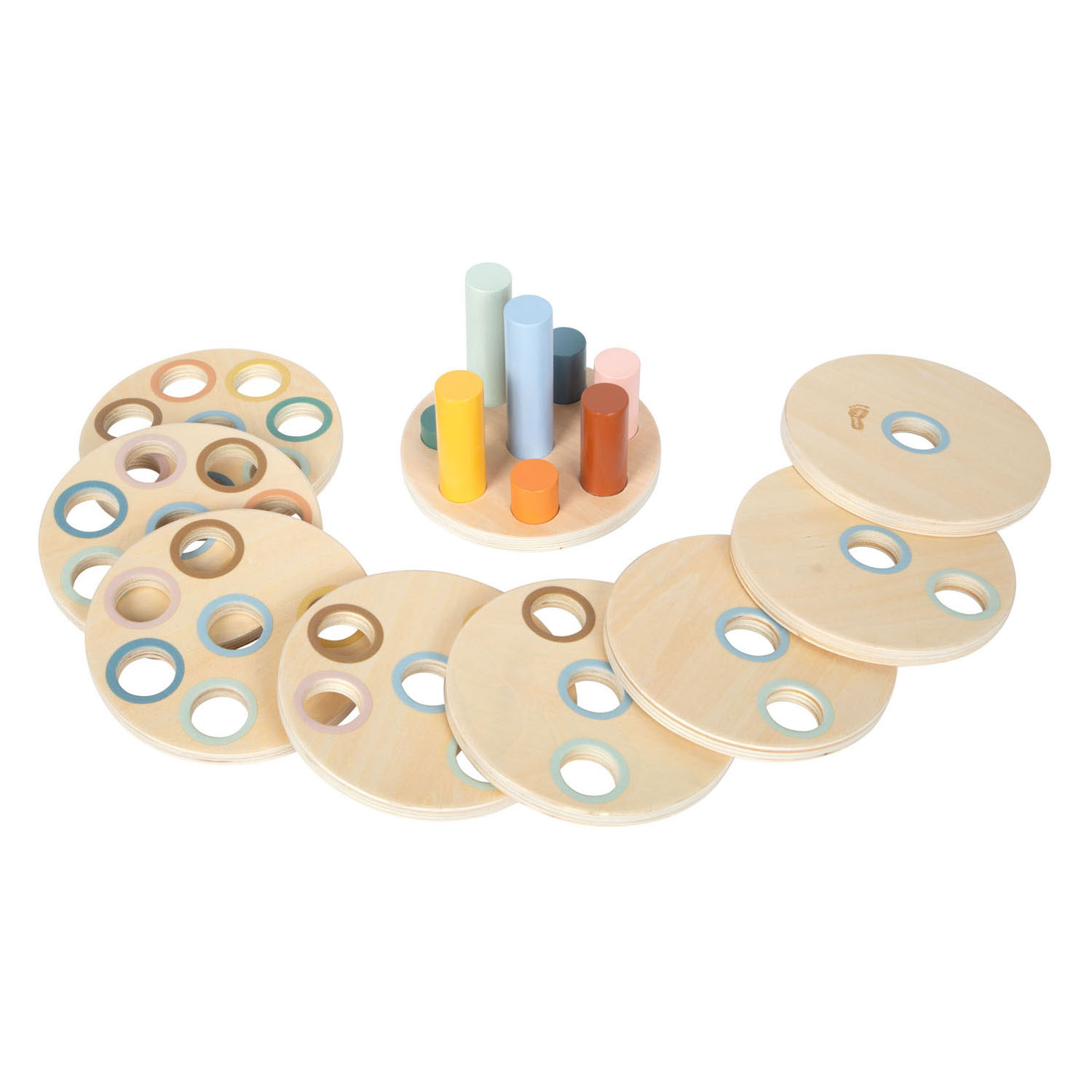 Small Foot Houten Montessori Insteekspel
