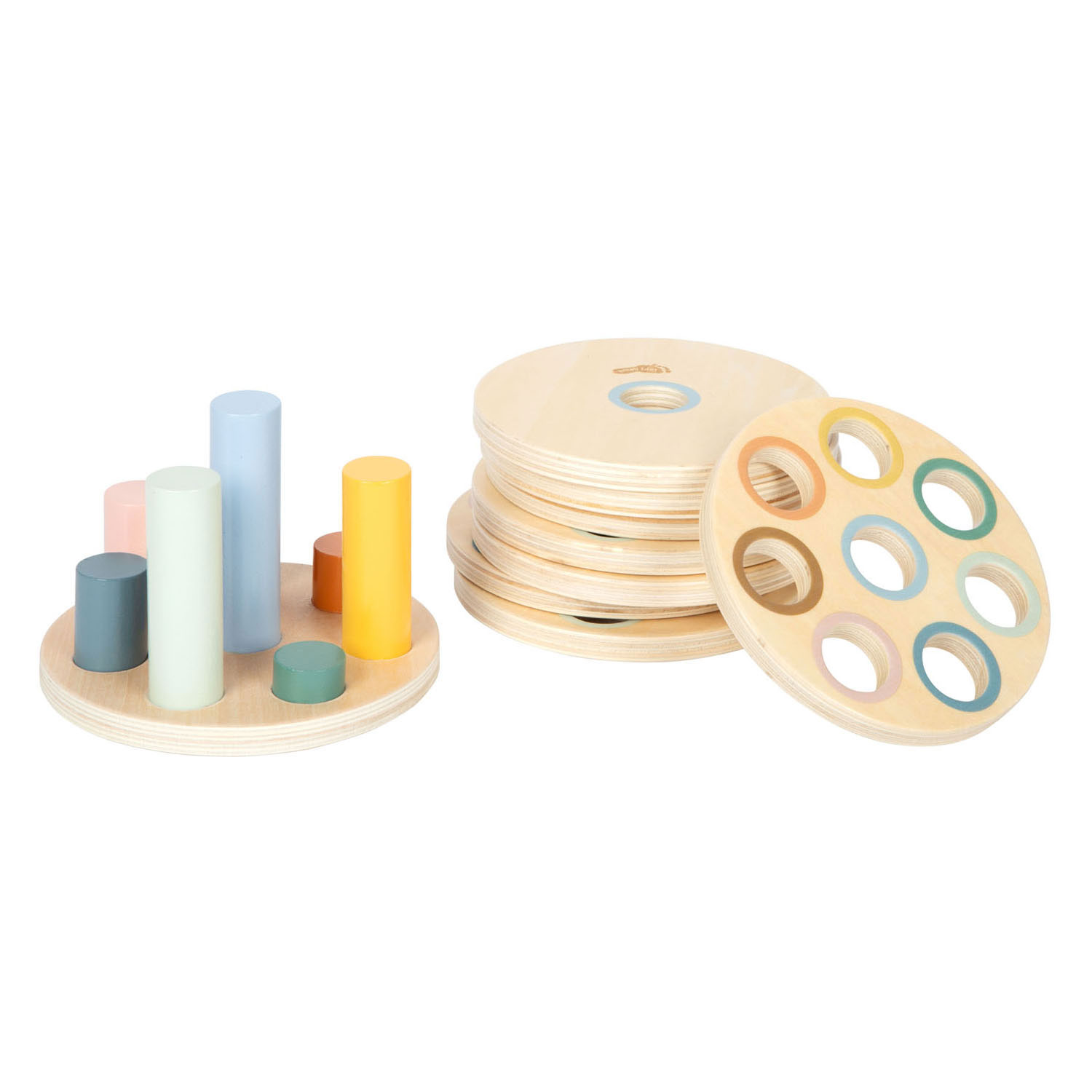 Small Foot Houten Montessori Insteekspel