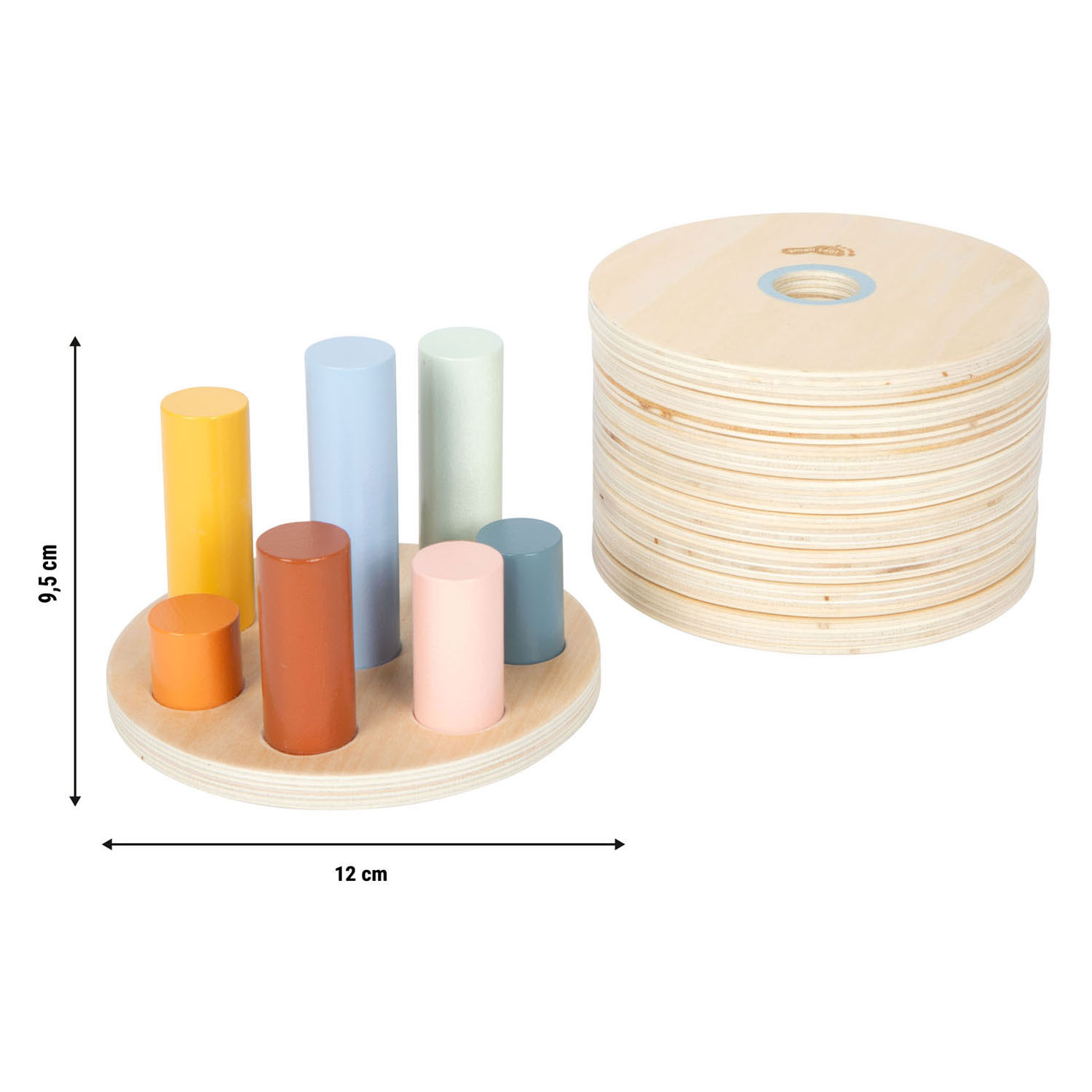 Small Foot Houten Montessori Insteekspel