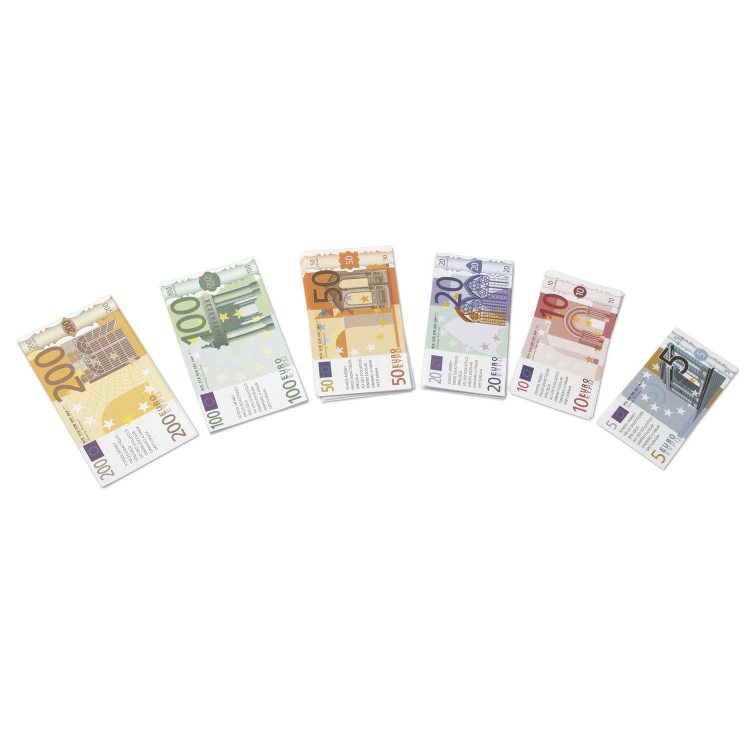Euro Bankbiljetten Speelgeld