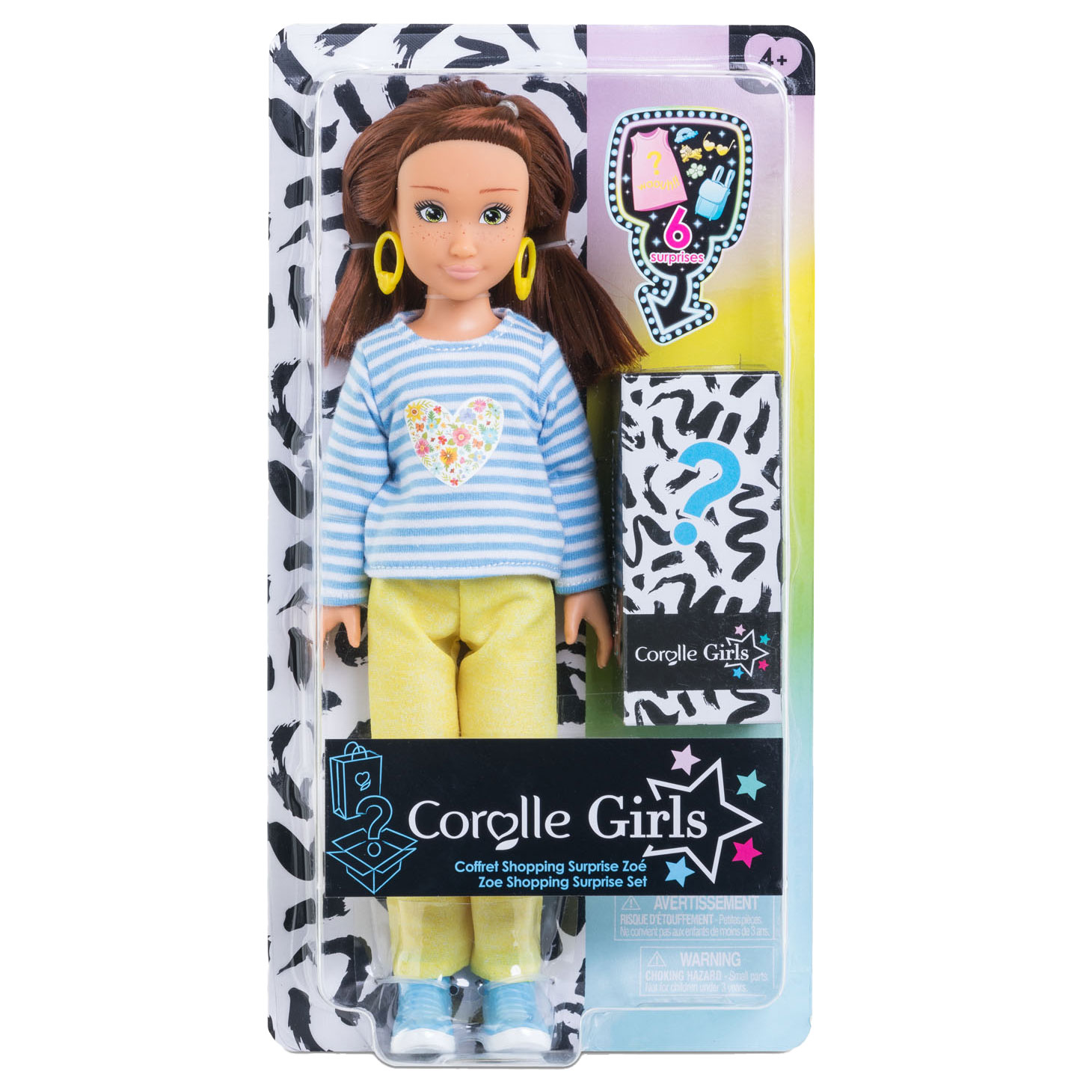 Corolle Girls - Modepuppe Zoe Shopping Surprise Set