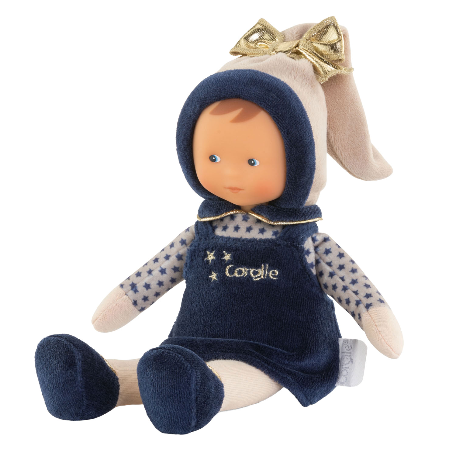 Corolle Mon Doudou Miss Rêves Étoilés Bleu Marine, 25 cm