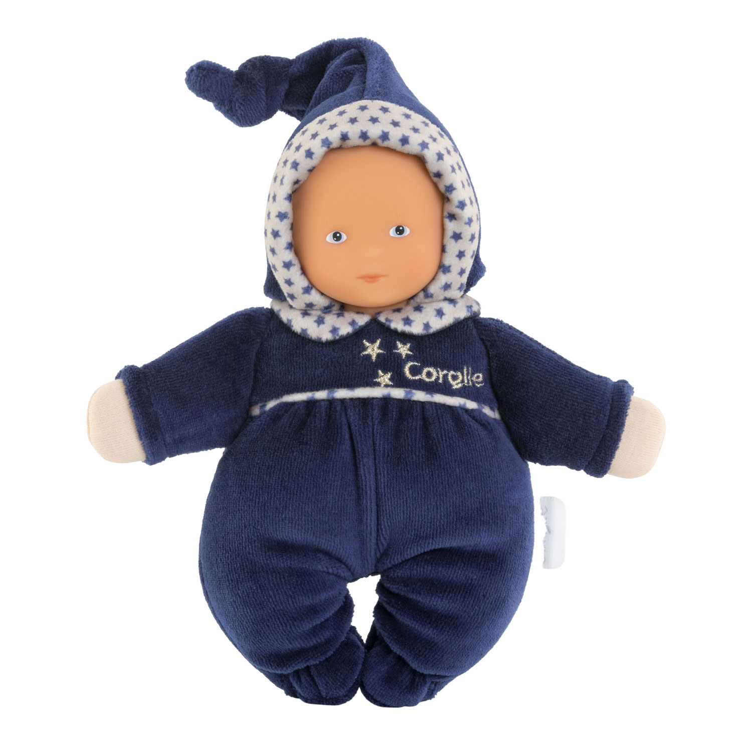 Corolle Mon Doudou Babidoux Poupée Bébé Rêves Étoilés Bleu Marine, 20 cm