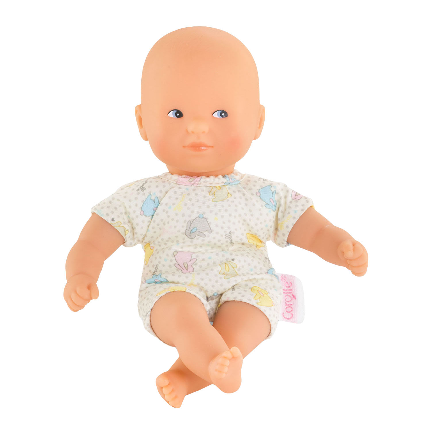 Corolle Mon Premier Poupon Mini Calin Baby Doll - Lapin Yeux Bleus, 20 cm