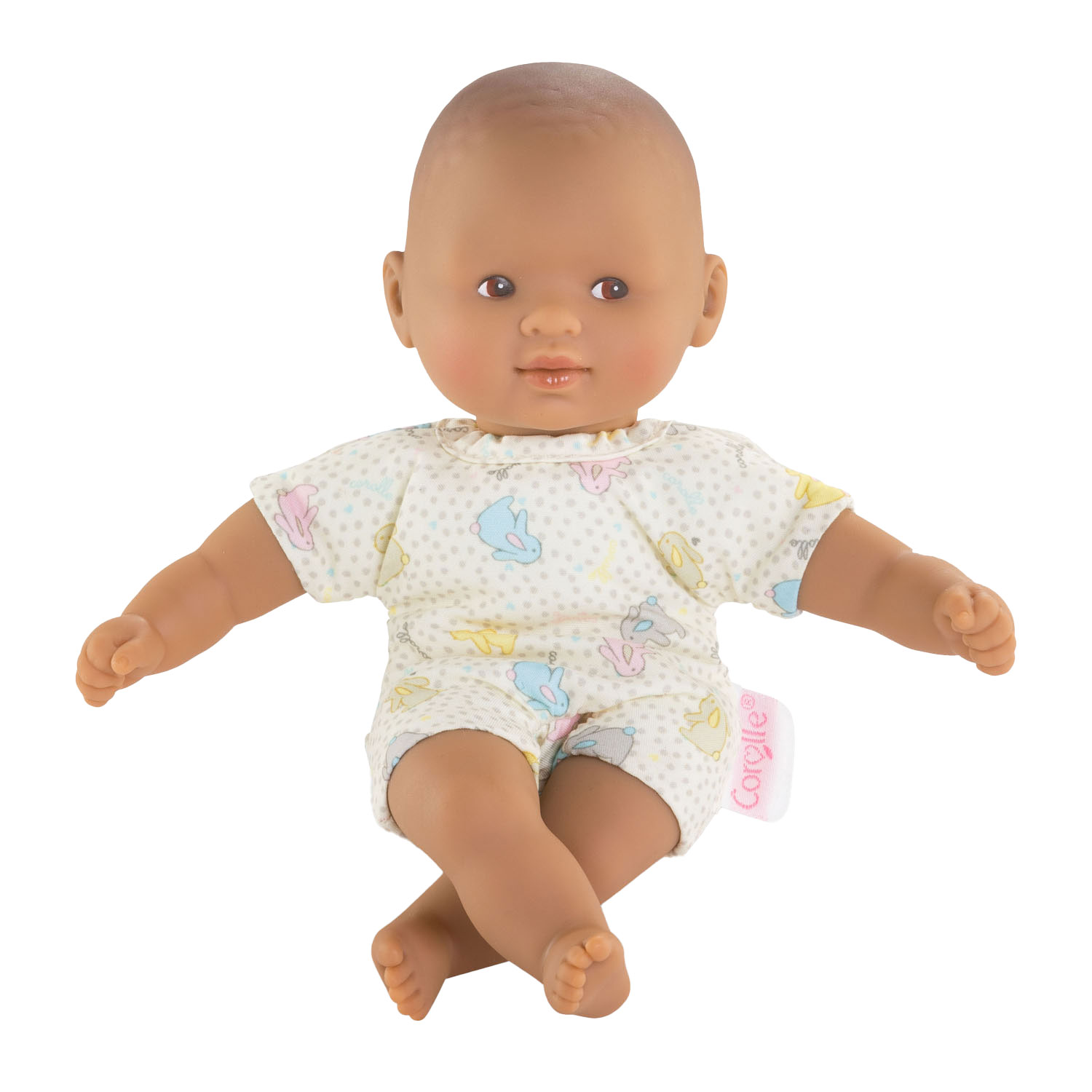 Corolle Mon Premier Poupon Mini Calin Baby Doll - Lapin Yeux Marron, 20 cm