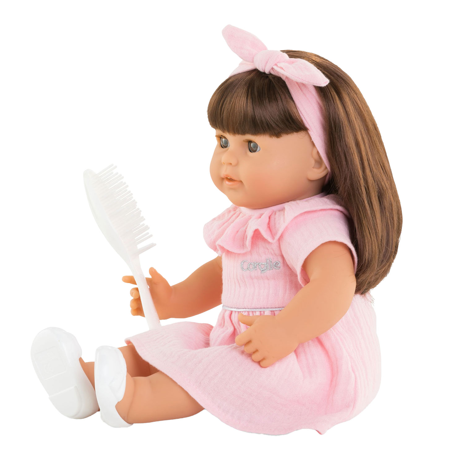 Corolle Mon Grand Poupon Babypop met Lang Haar - Julie, 36cm