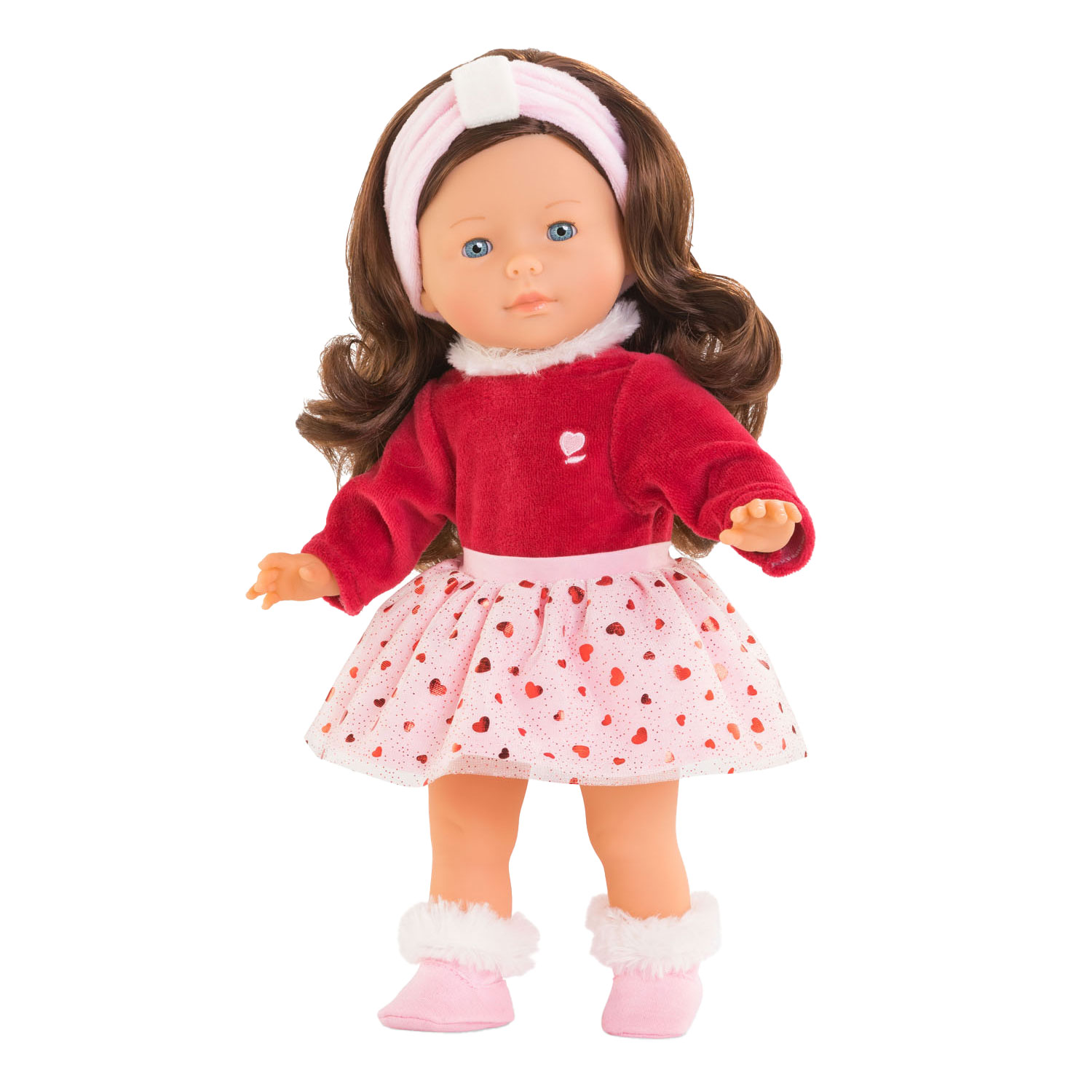 Ma Corolle Babypuppe mit langen Haaren – Perle, 36 cm