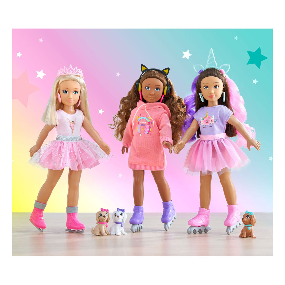 Corolle Girls - Ensemble de poupées mannequins Melody Music Fashion