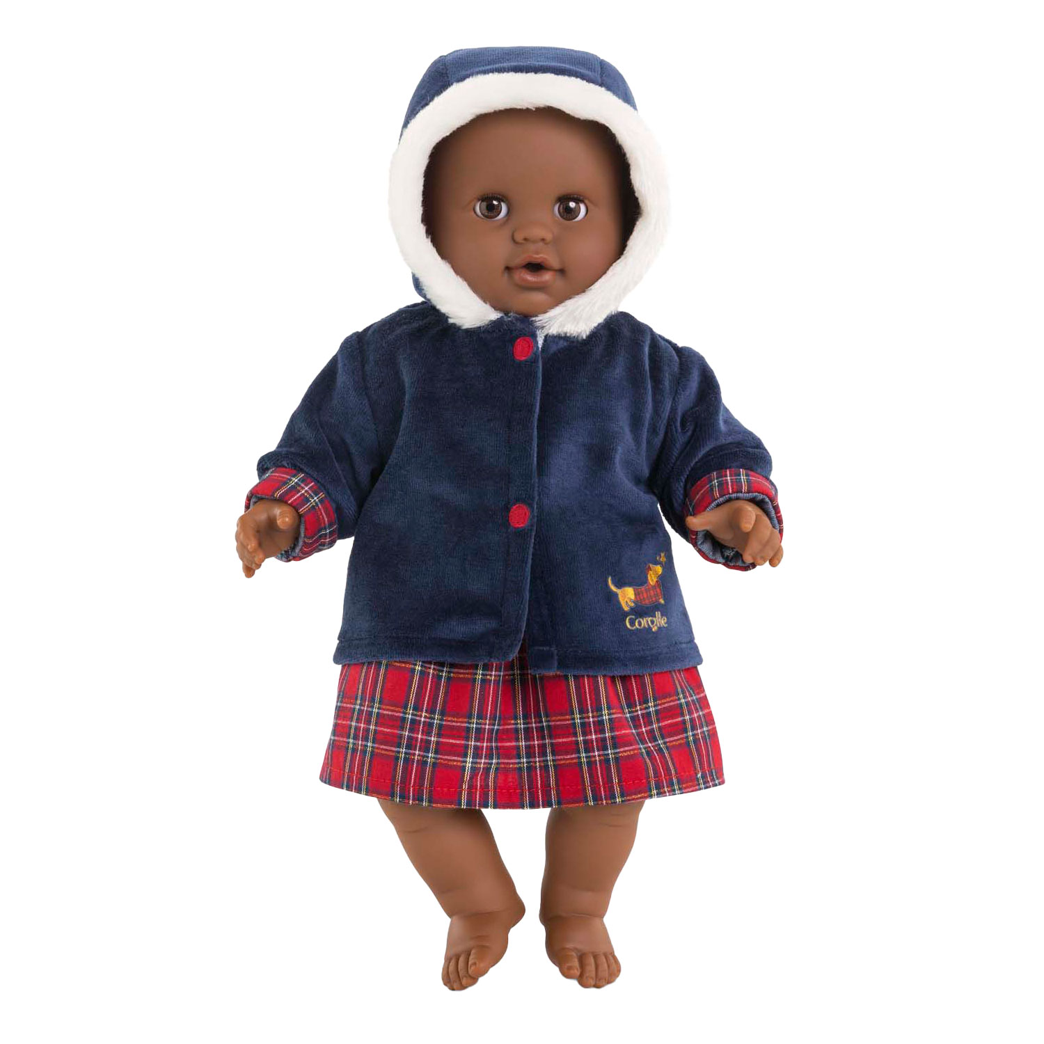 Manteau de vacances Corolle pour poupée bébé, 36 cm