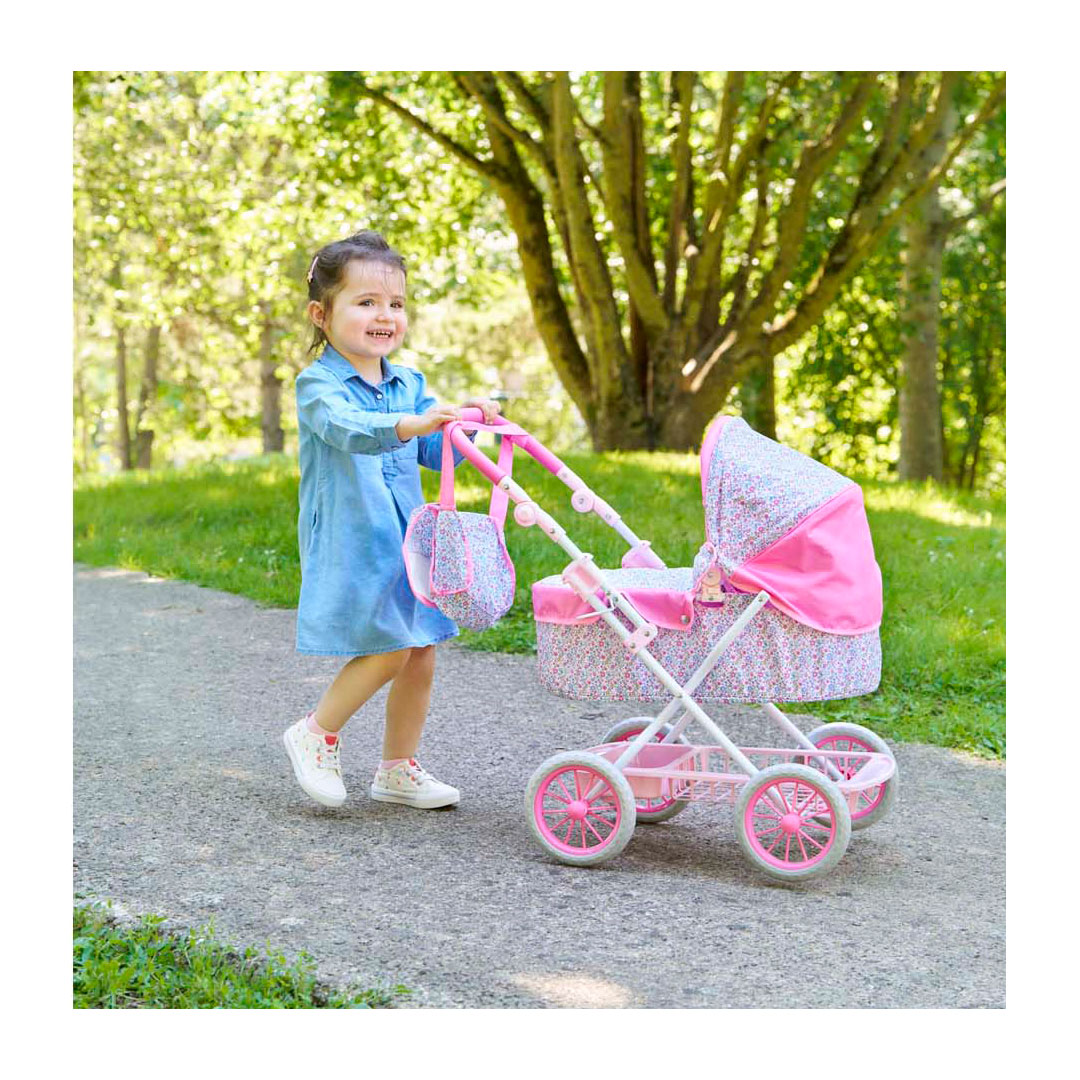 Corolle Poppenwagen Bloemen voor Babypop van 36-42cm