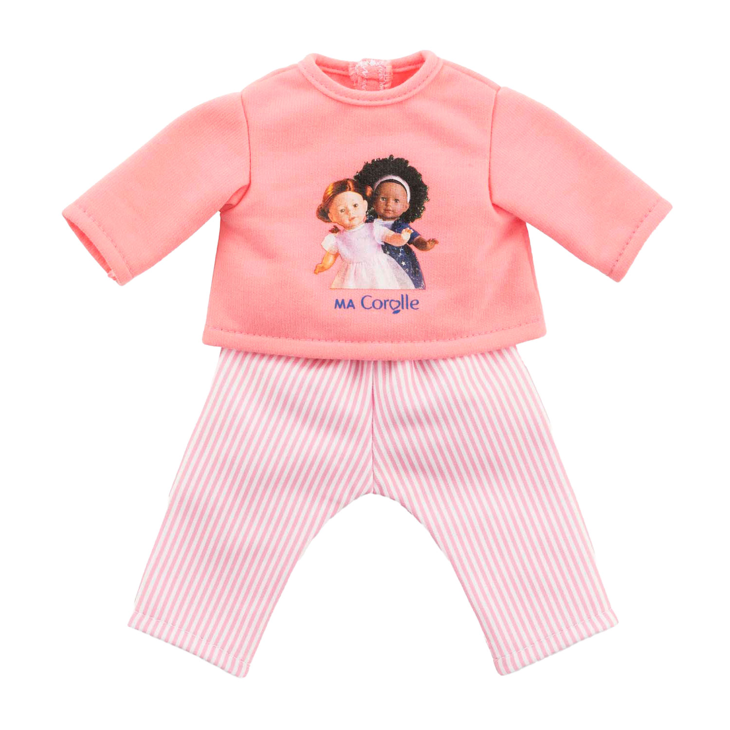Corolle Roze Pyjama voor Poppen van 36cm, 2dlg.