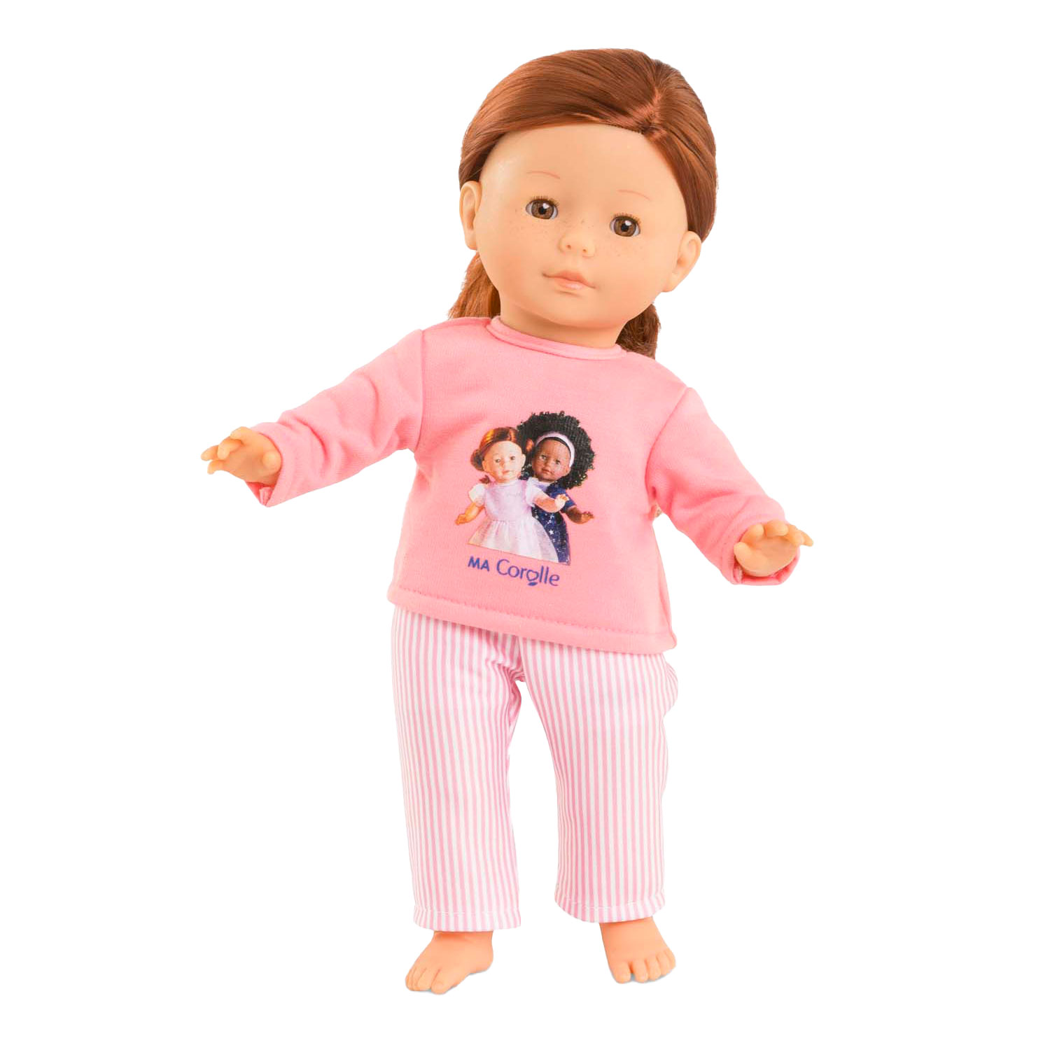Corolle Roze Pyjama voor Poppen van 36cm, 2dlg.