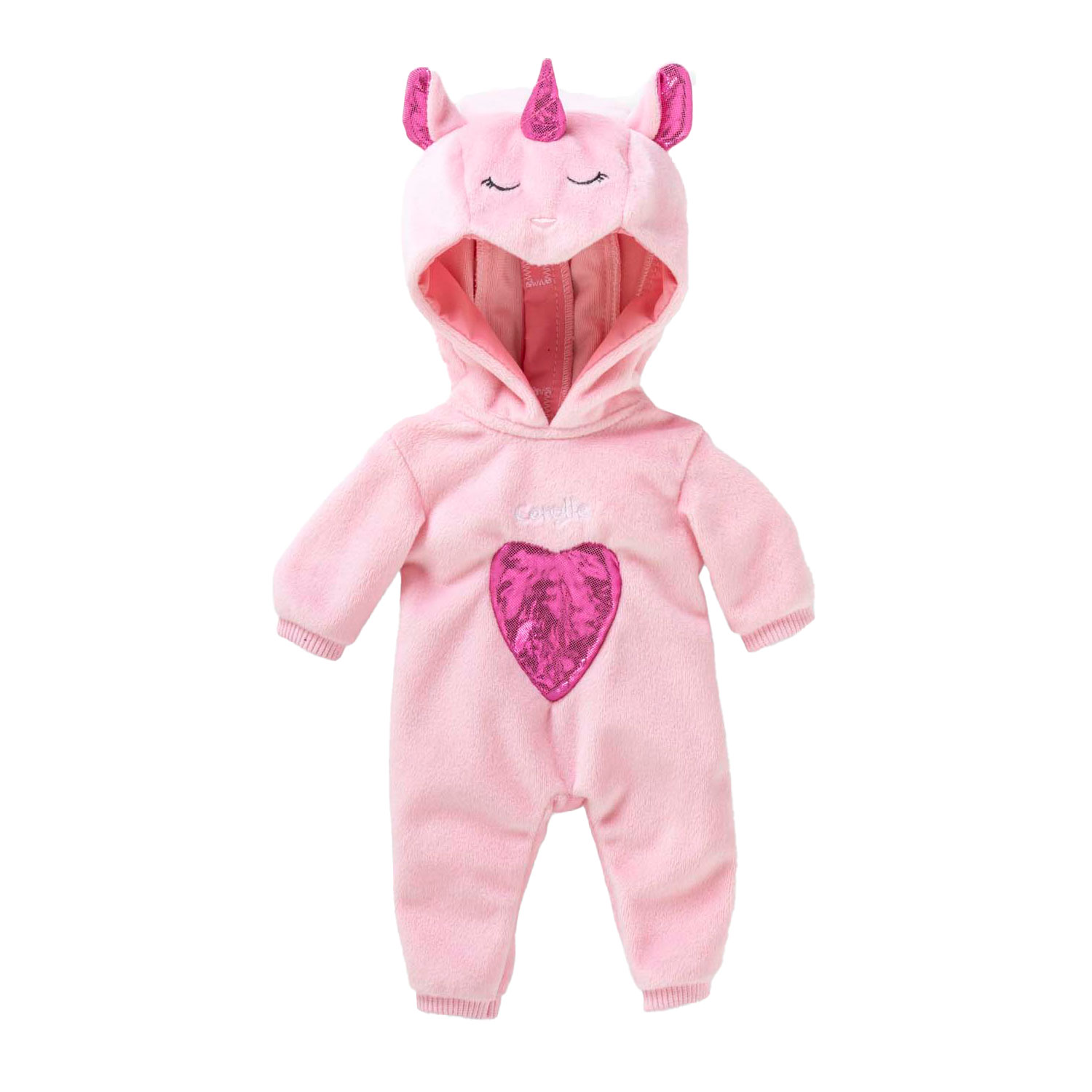 Corolle Roze Eenhoorn Pyjama voor Poppen van 36cm, 2dlg.
