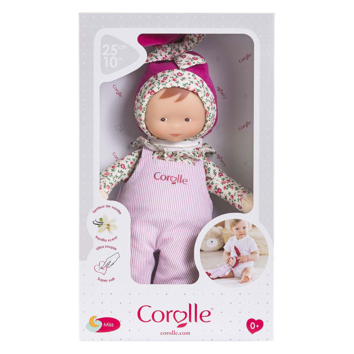 Corolle My Little Miss Chic Doudou Rose Grenadine Babypop - 25cm