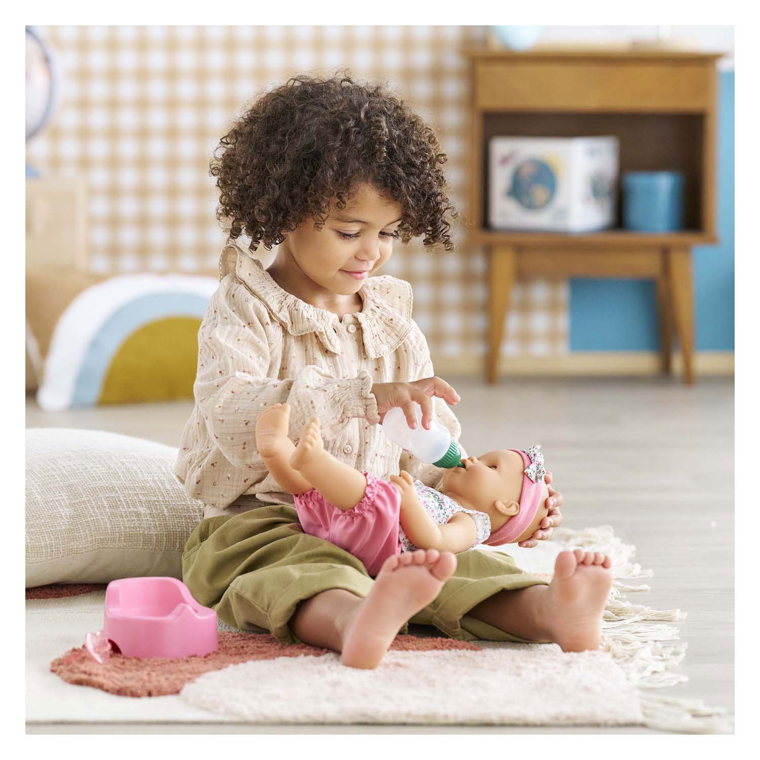 Corolle Mon Grande Poupon Drink- en Plaspop Emma - 36cm