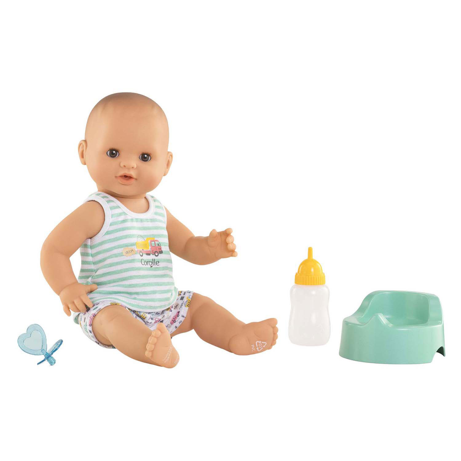 Corolle Mon Grande Poupon Drink- en Plaspop Paul - 36cm