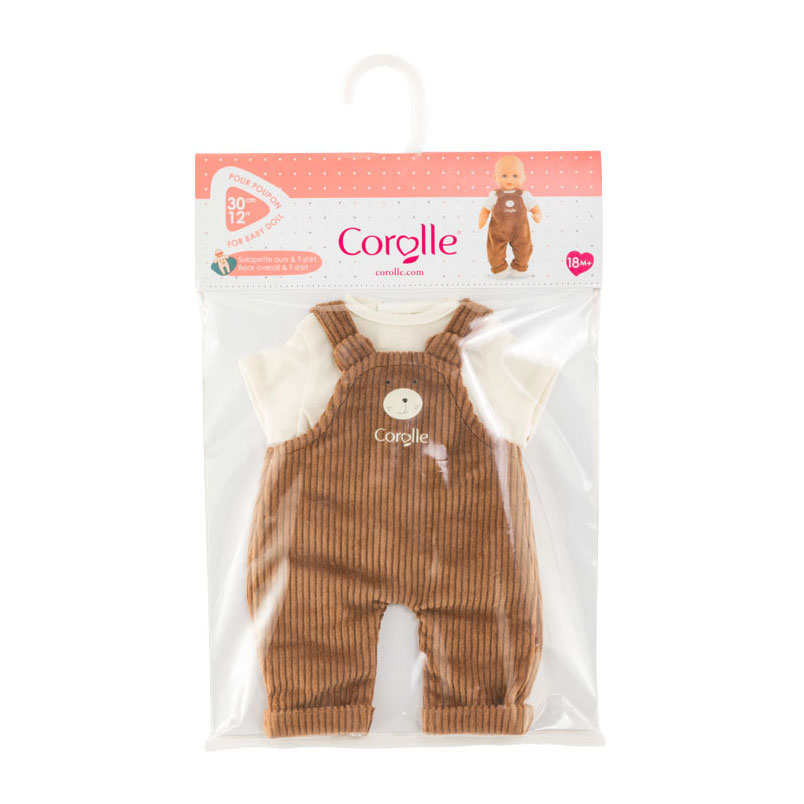 Corolle Overall met T-Shirt Kleine Ontdekker - 30cm