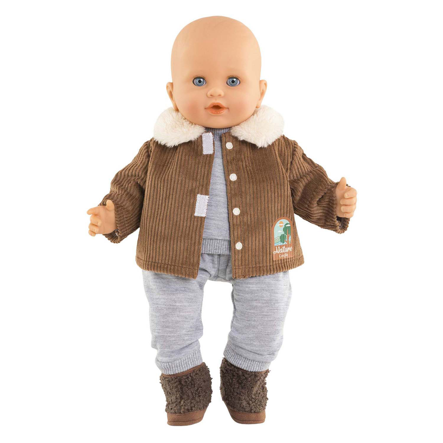 Corolle Velours Jasje Kleine Ontdekker - 36cm