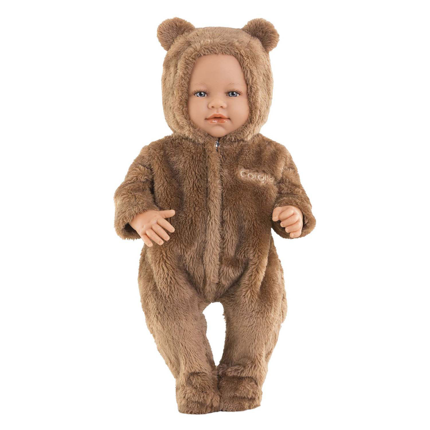 Corolle Bunting Brown Bear Onesie - 42cm