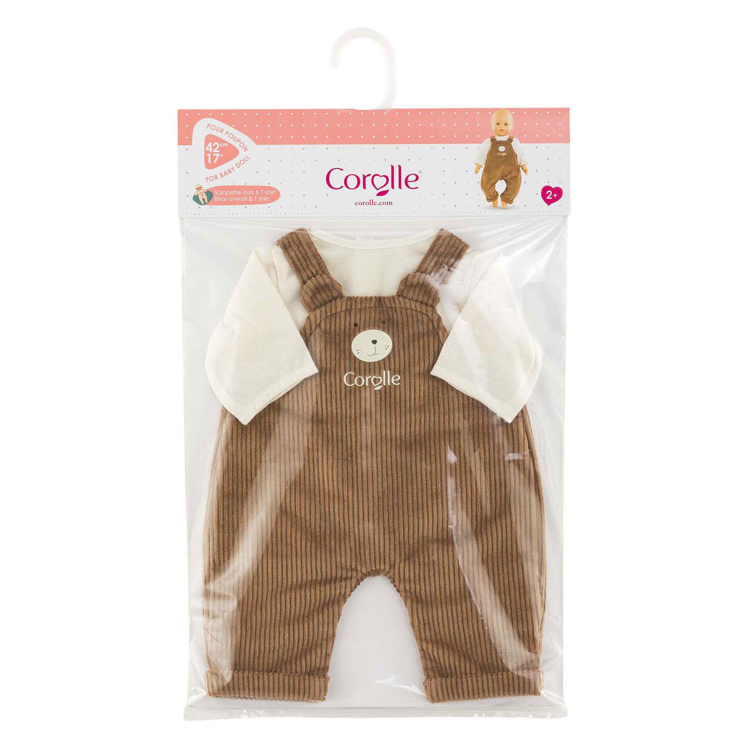 Corolle Poppen Overall met T-Shirt Kleine Ontdekker - 42cm