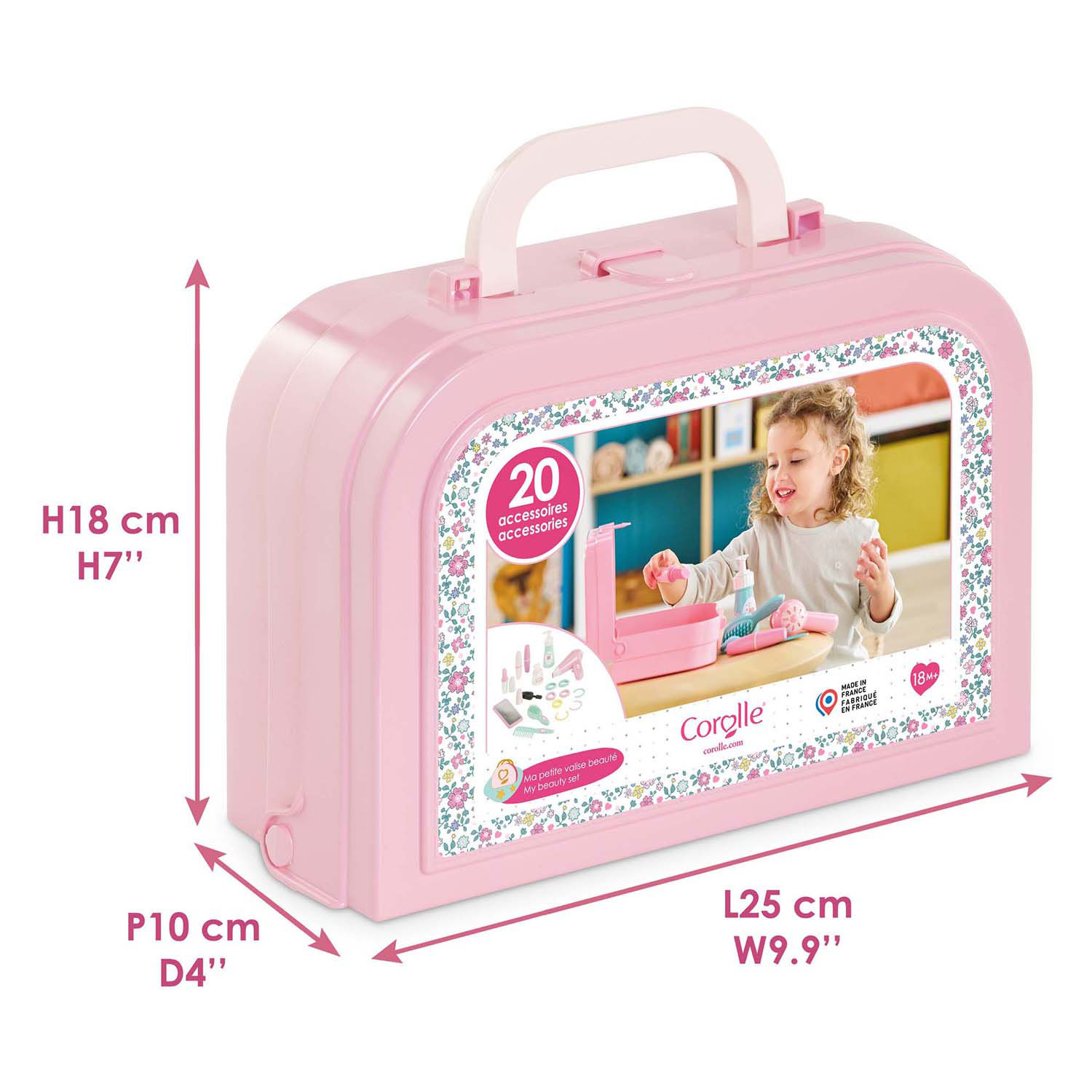 Corolle Beauty Case - 20 accessoires - Vanaf 18 maanden