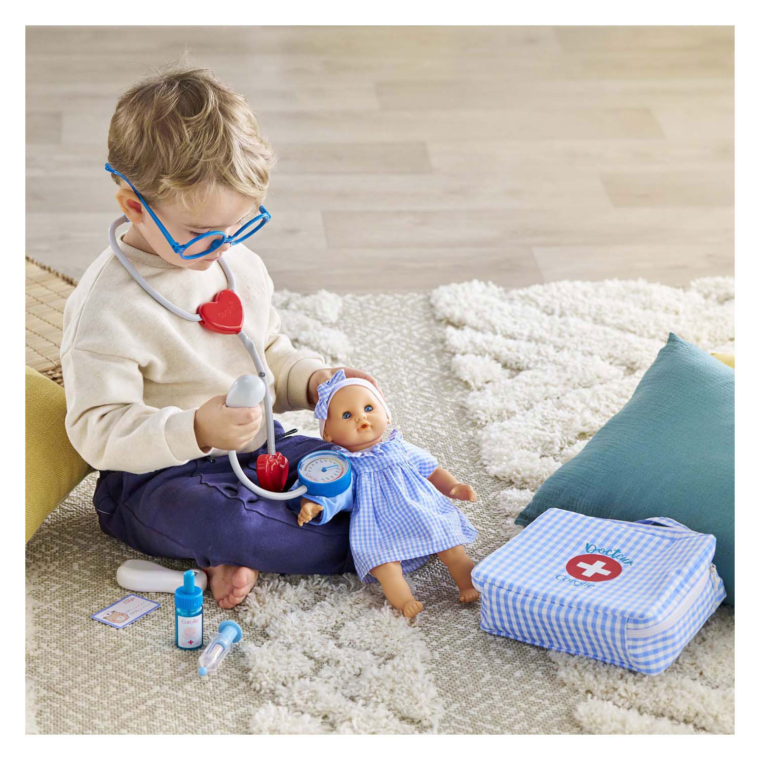 Corolle Dokterstas met 8 Accessoires