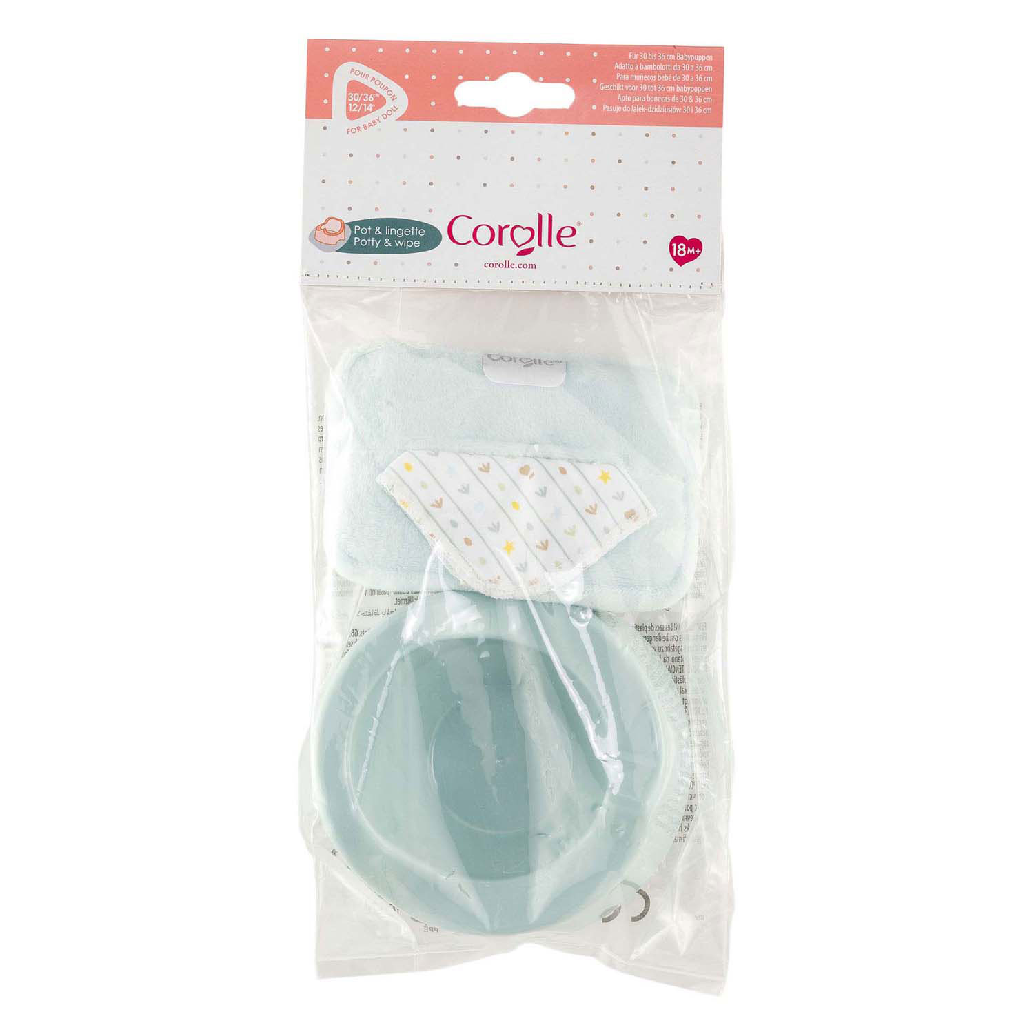 Corolle Plaspotje en Doekje