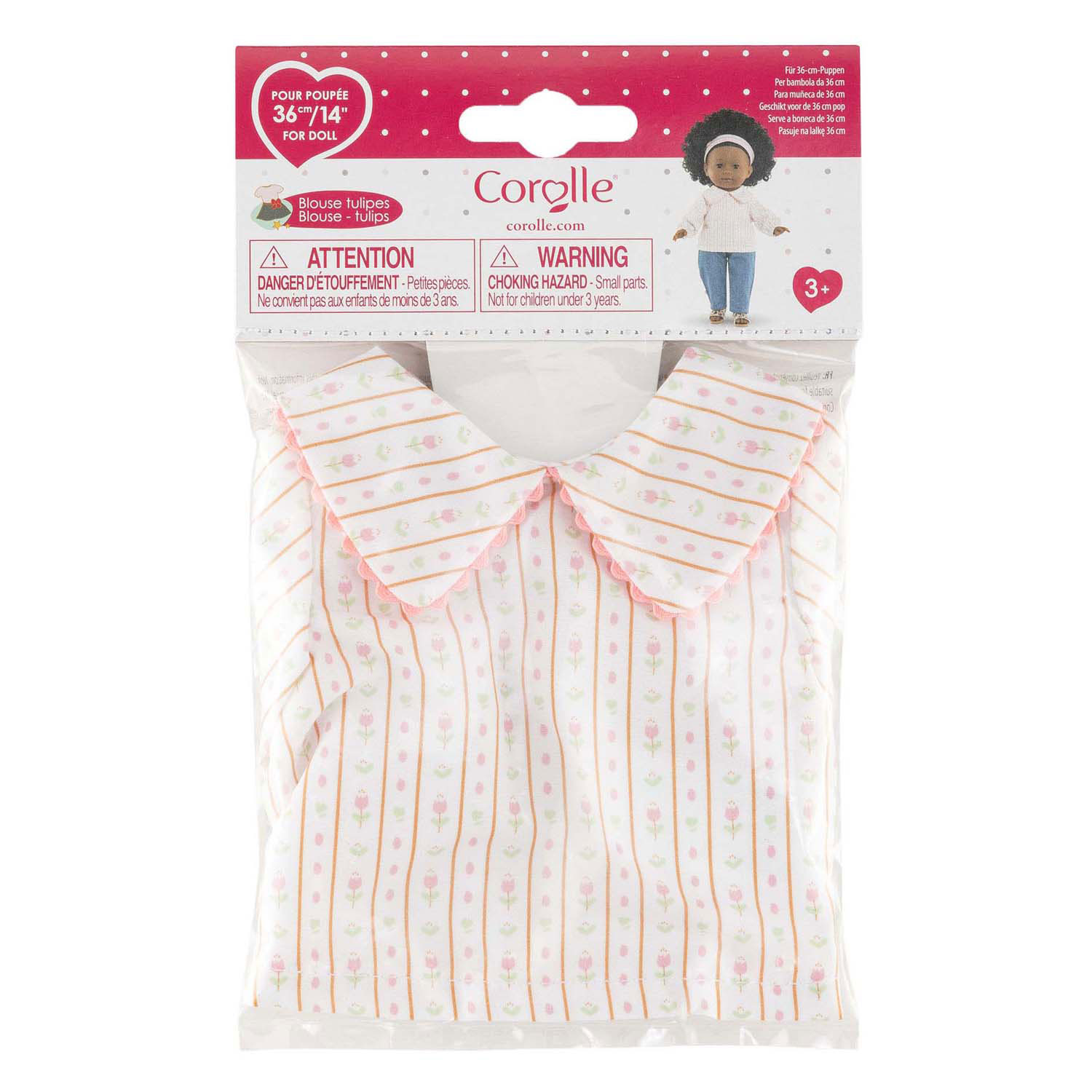 Ma Corolle Poppenblouse Tulpen - 36cm