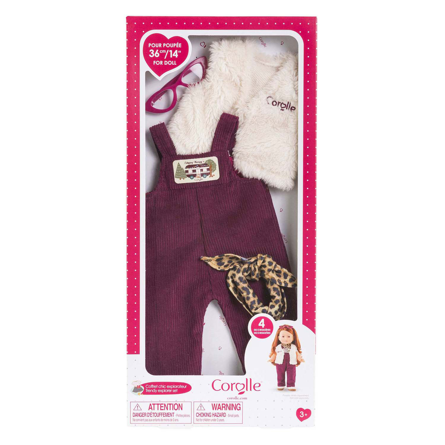 Ma Corolle Chique Ontdekkingsreiziger Set - 36cm