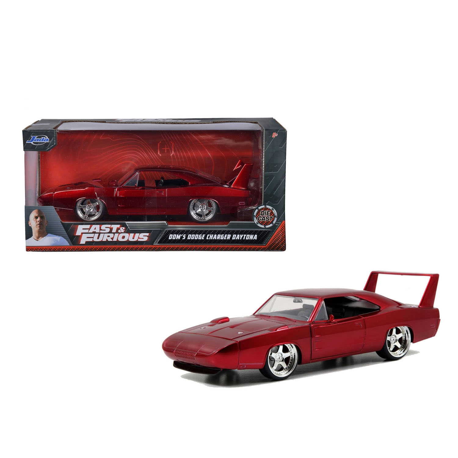 Jada Die-Cast Fast and Furious 1969 Dodge Charger 1:24