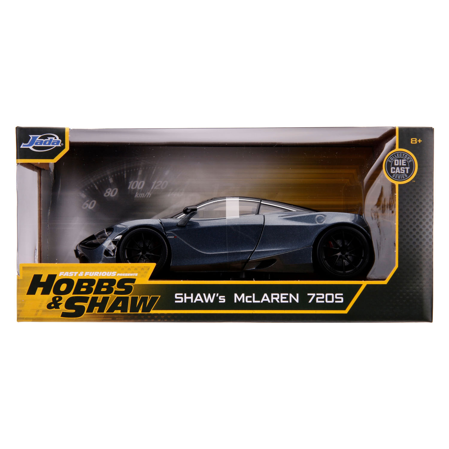 Jada Die-Cast Fast and Furious Shaw's McLaren 720S 1:24