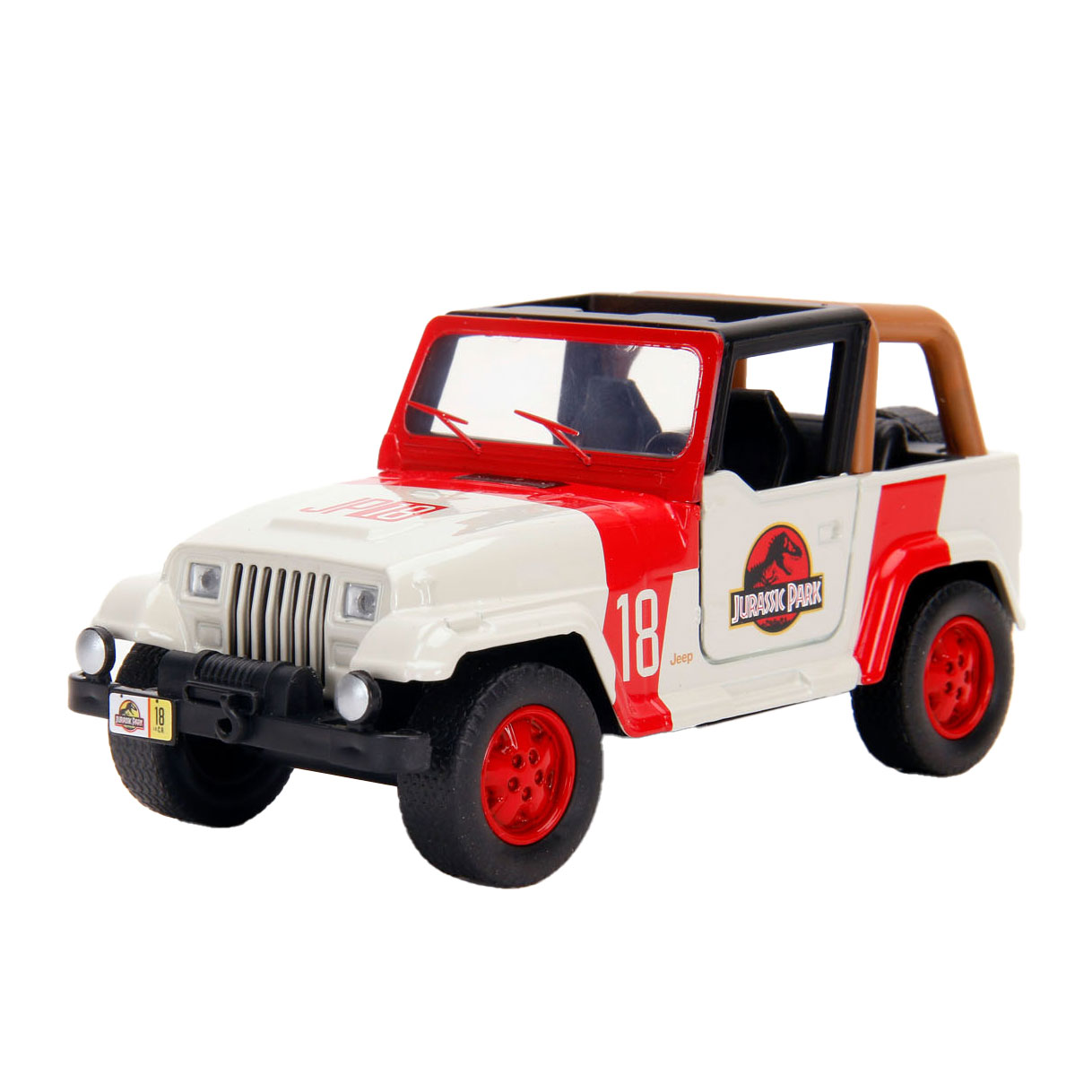Jada Die-Cast Jurassic World Jeep Wrangler 1:32