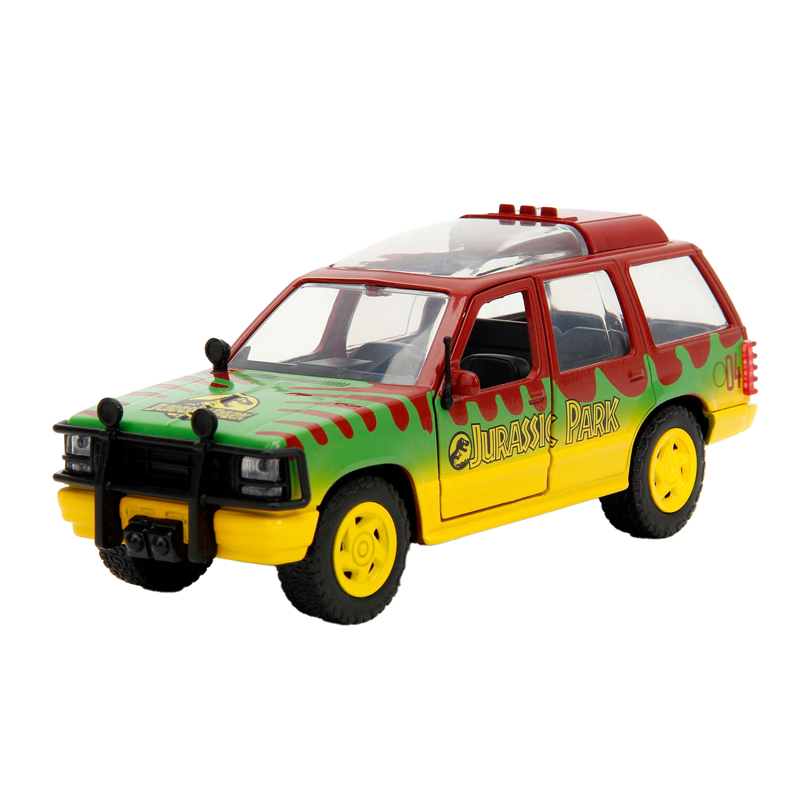 Jada Toys - Jurassic World - 1993 Ford Explorer - 1:32 - Schaalmodel - Metaal - Die-cast - Speelgoedvoertuig