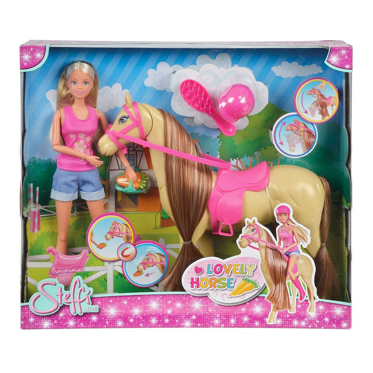 Steffi Love Lovely Horse met Accessoires