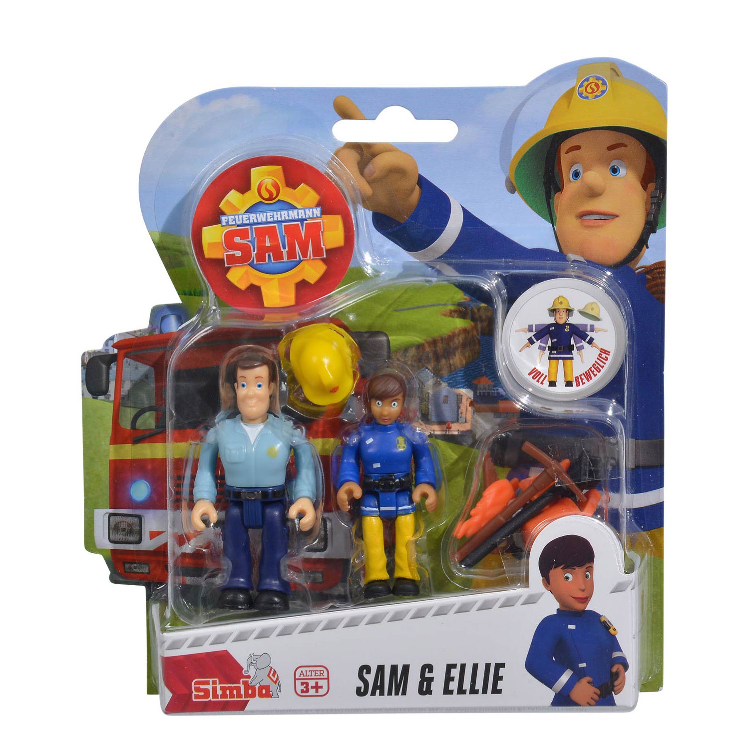 Sam le pompier Play Figures - Sam et Ellie