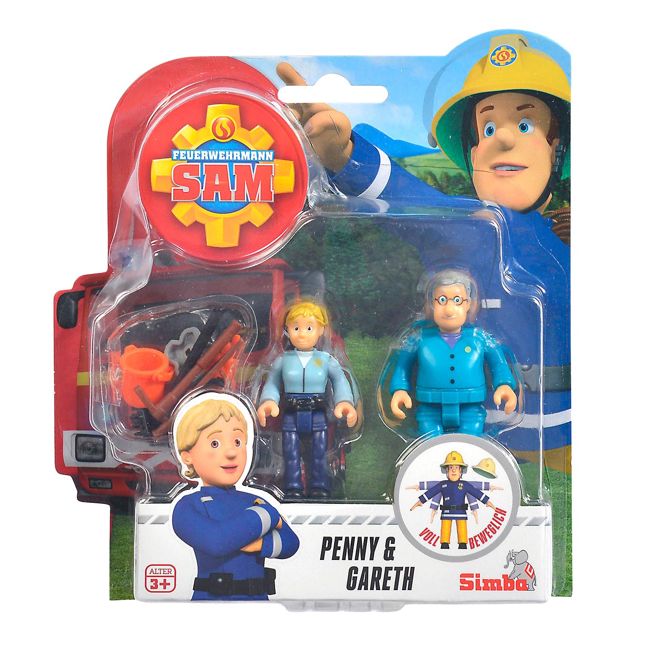 Figurines Sam le pompier le Pompier - Penny et Gareth