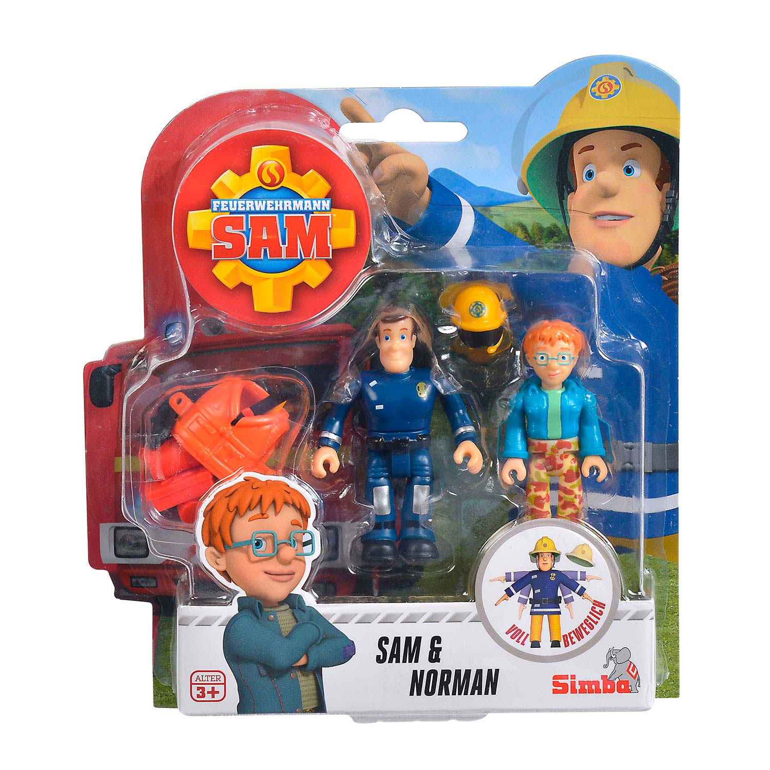 Zonder twijfel Perforeren bout Brandweerman Sam Speelfiguren - Sam & Norman ... | Lobbes Speelgoed