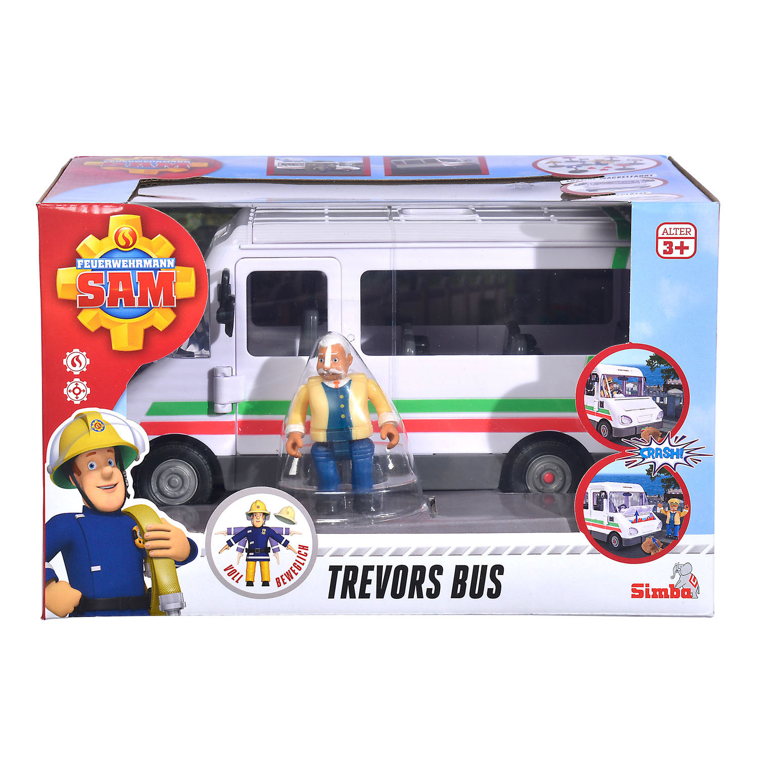 Le bus du Sam le pompier Trevor