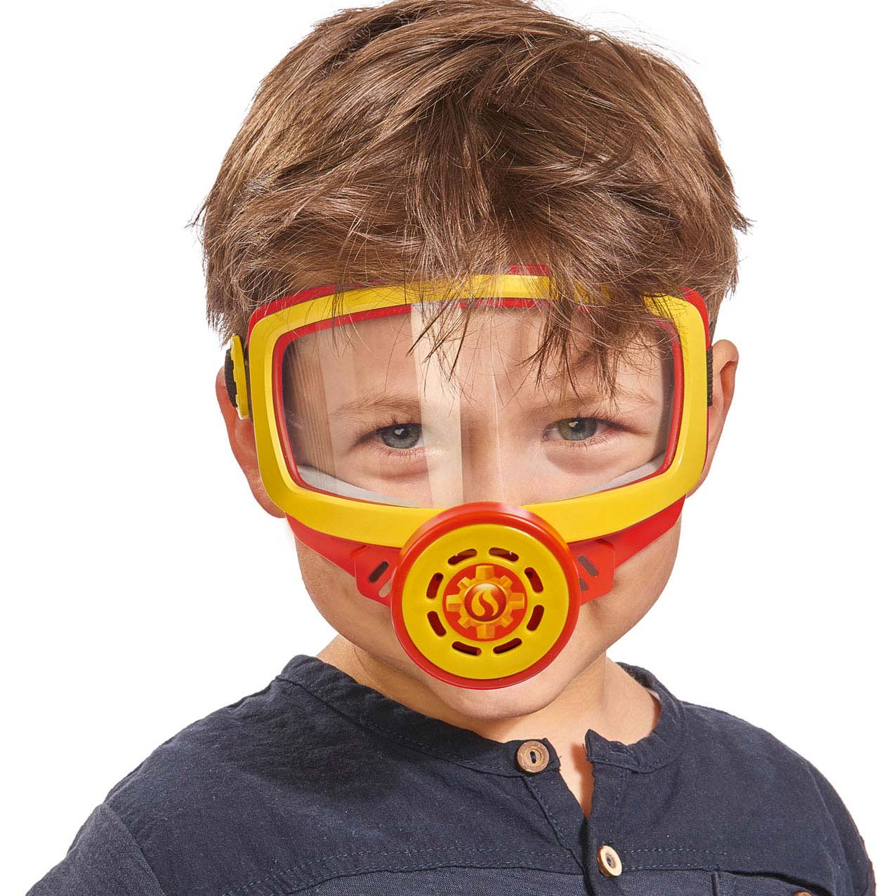 Masque à oxygène Sam le pompier avec hache d'incendie