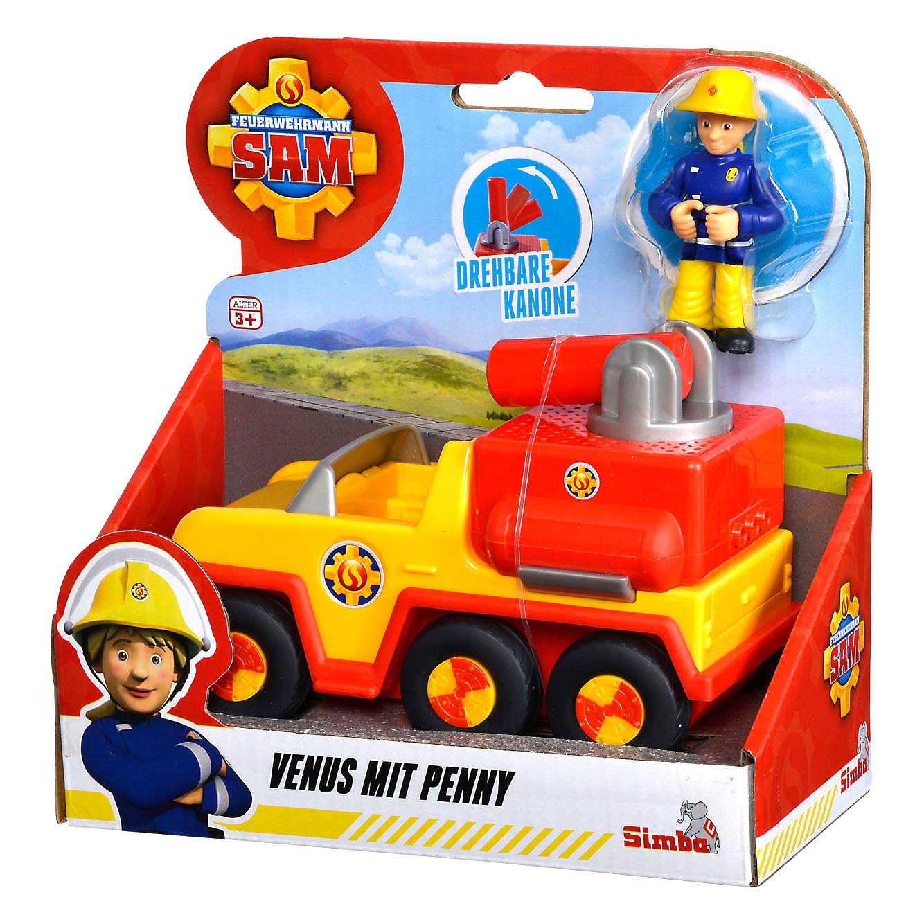 Woud Vaardigheid hoekpunt Brandweerman Sam Venus Brandweerauto met Jenny ... | Lobbes Speelgoed