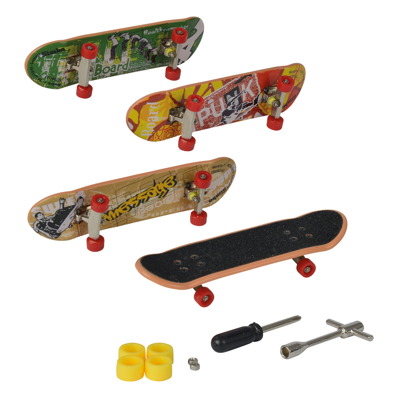 Finger-Skateboard X-Treme-Set