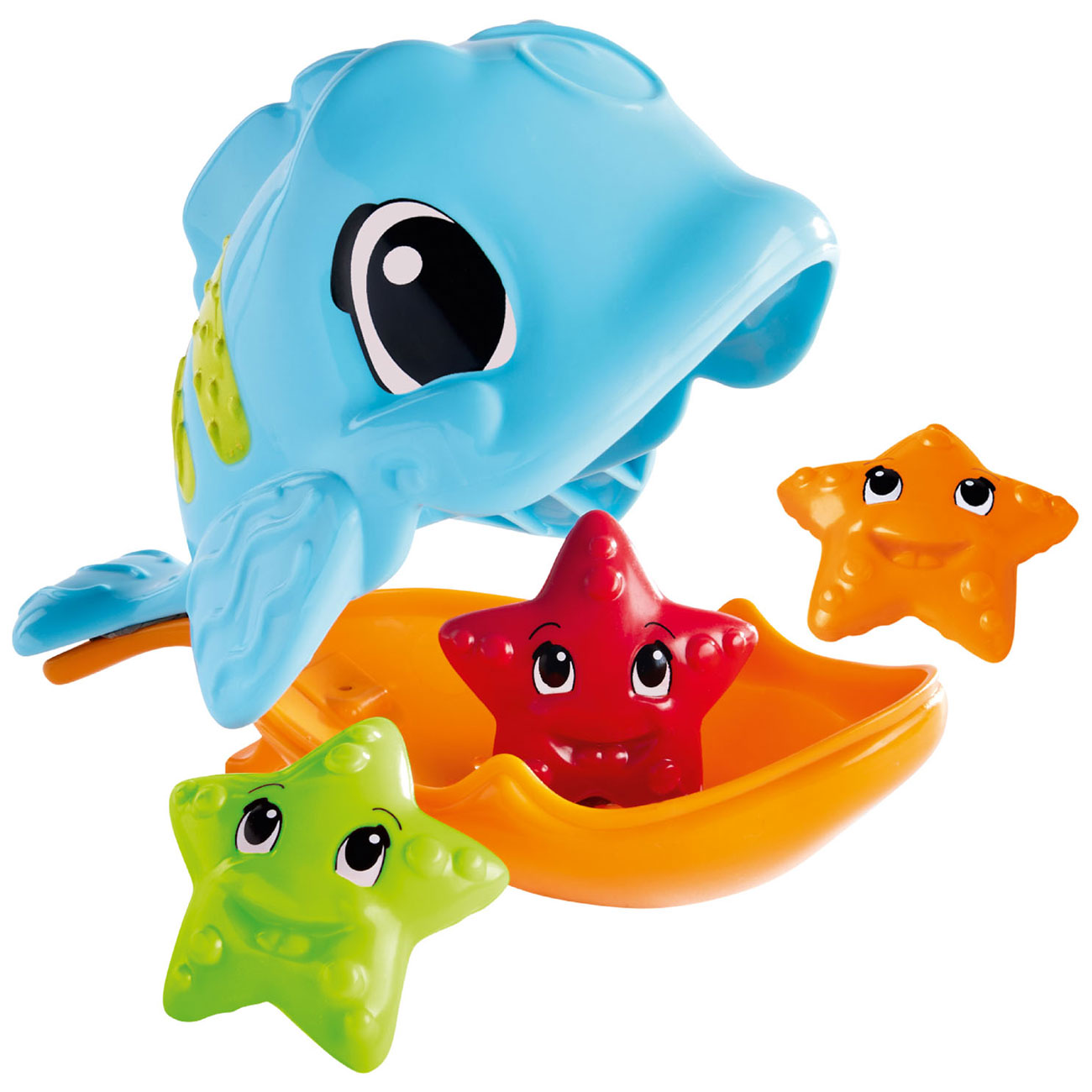 ABC - Hongerige vis - Badspeelgoed - Baby