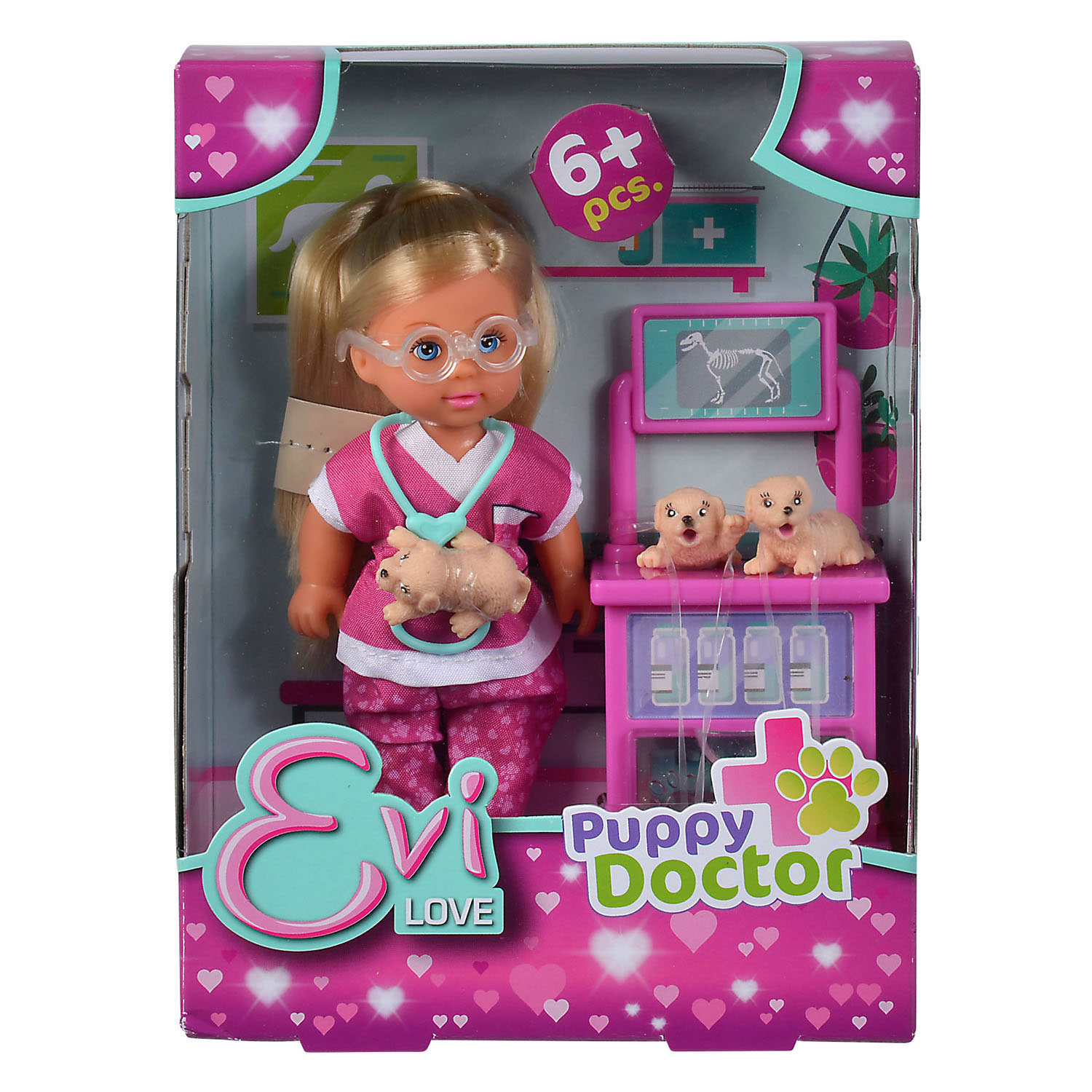 Evi Love Mini Doll Puppy Doctor