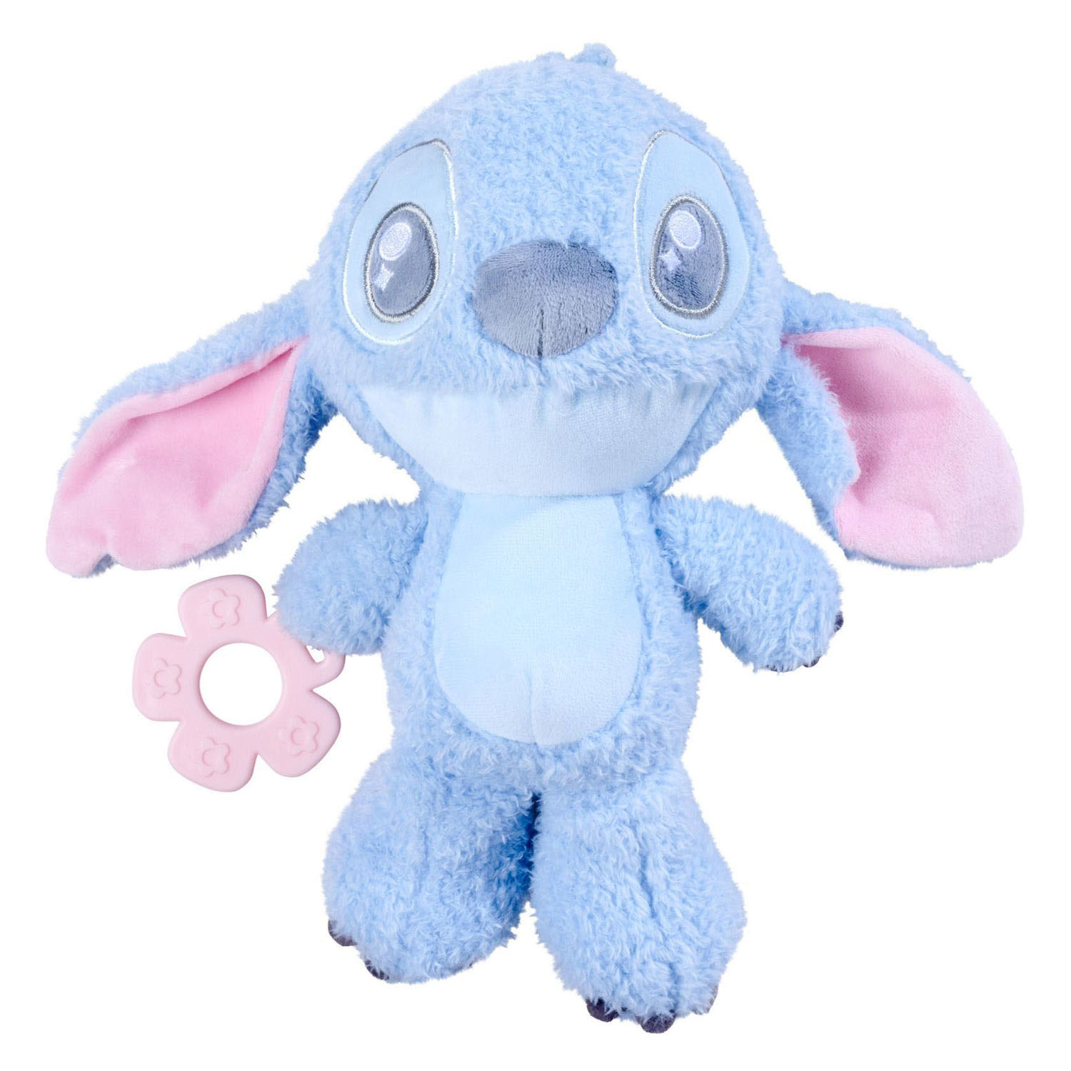 Peluche Stitch de Disney avec anneau de dentition - 25 cm