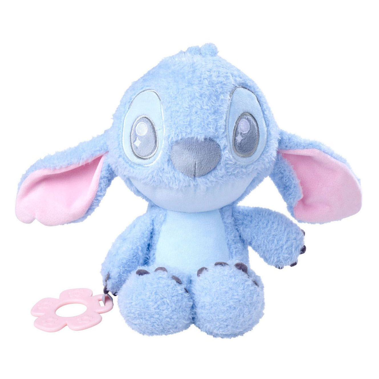 Peluche Stitch de Disney avec anneau de dentition - 25 cm