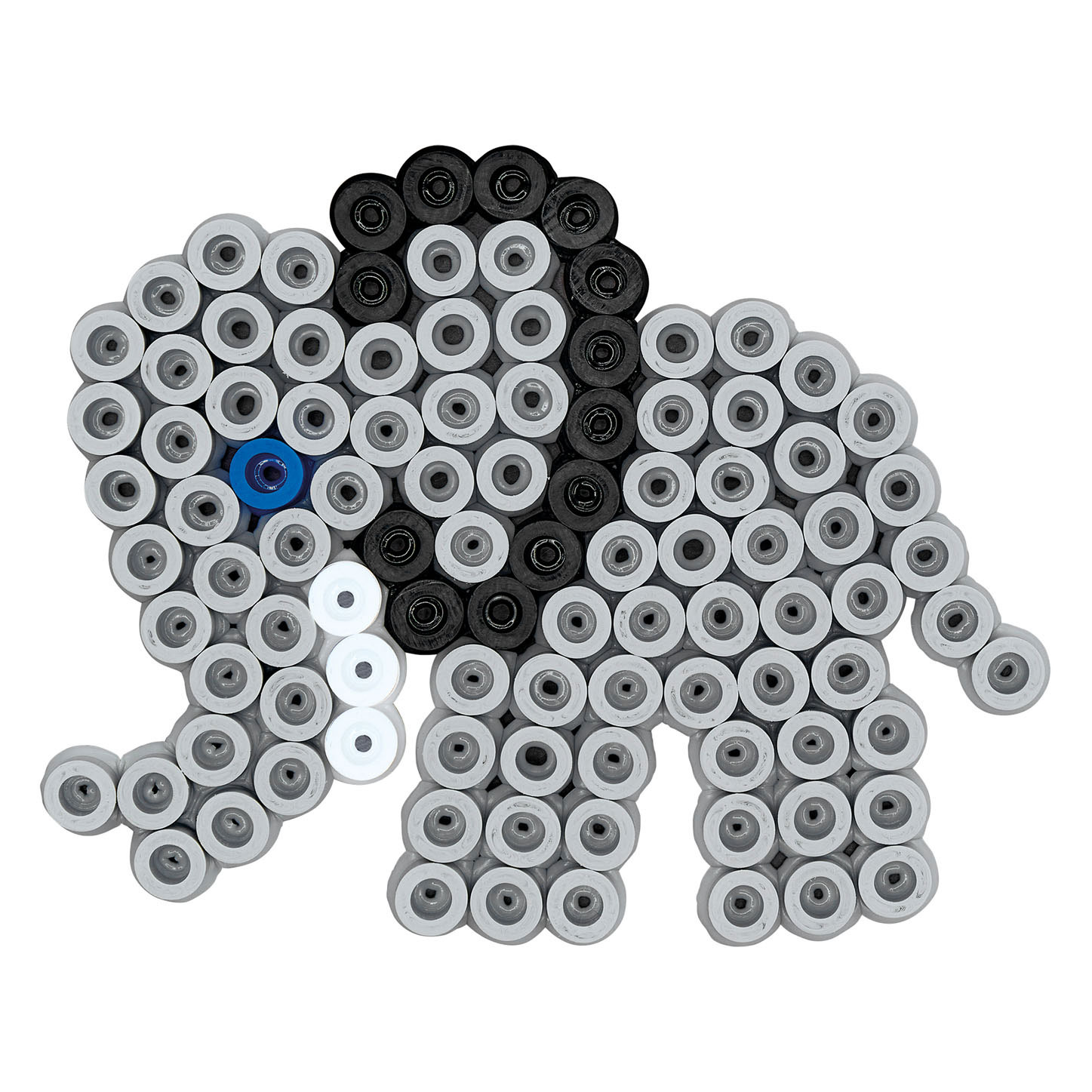Hama Bügelperlen Steckplatten Maxi - Löwe und Elefant