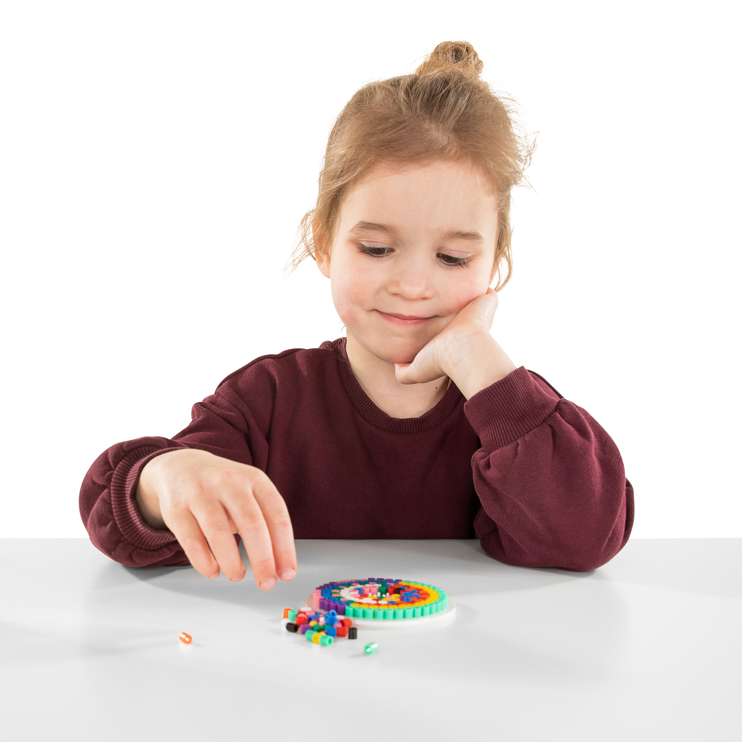 Perles à repasser Hama Midi en seau, 10 000 pièces.