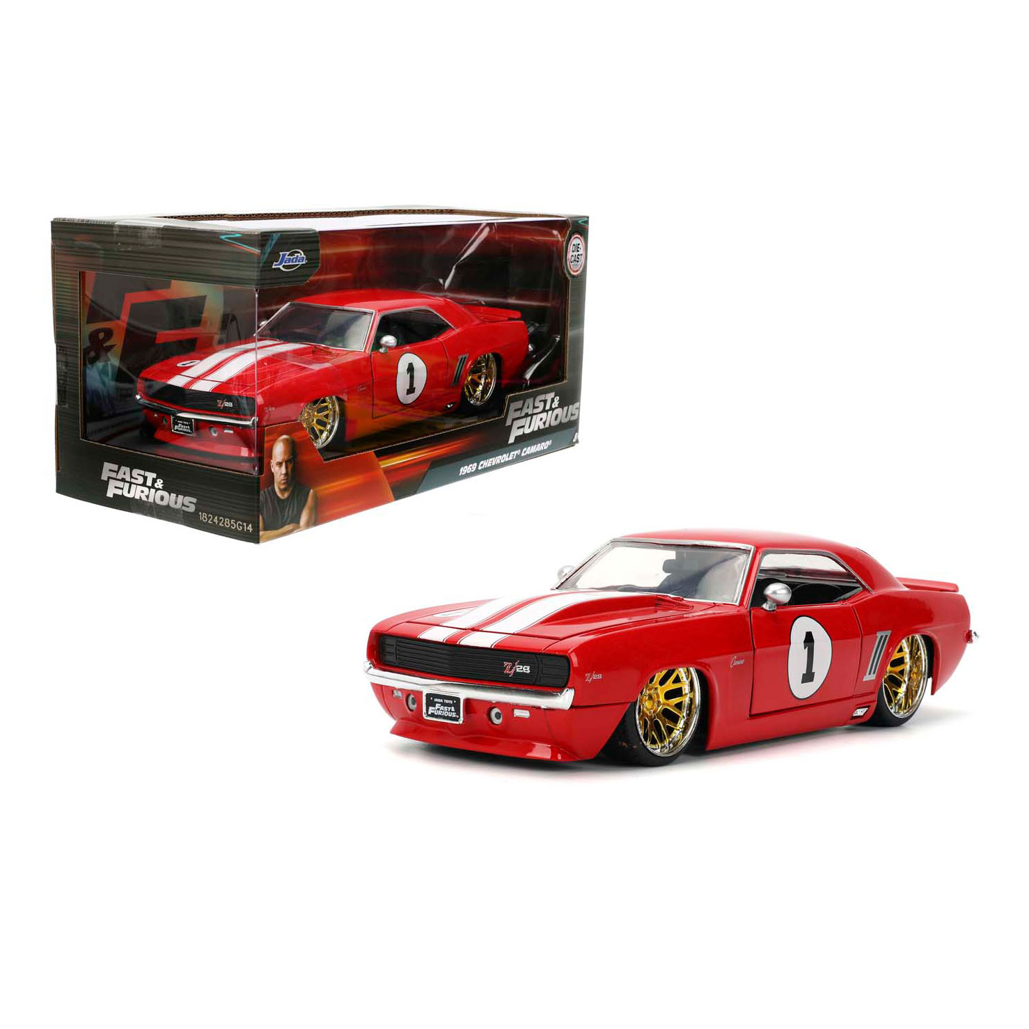 Jada Fast & Furious 1969 Chevrolet Camaro 1:24